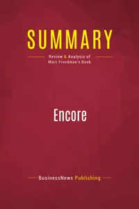 Summary: Encore_cover