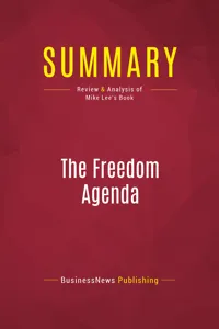 Summary: The Freedom Agenda_cover