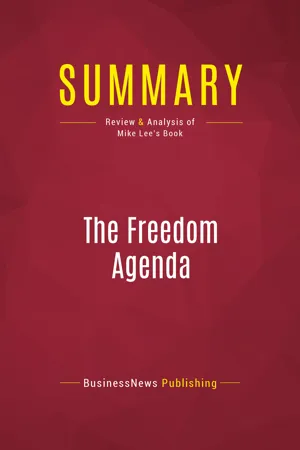 Summary: The Freedom Agenda