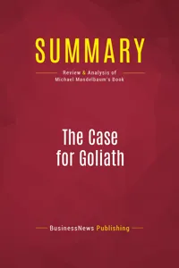 Summary: The Case for Goliath_cover