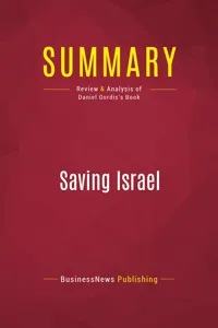 Summary: Saving Israel_cover