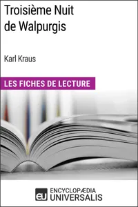 Troisième Nuit de Walpurgis de Karl Kraus_cover