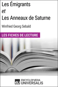 Les Émigrants et Les Anneaux de Saturne de W.G. Sebald_cover