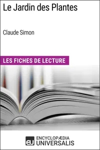 Le Jardin des Plantes de Claude Simon_cover