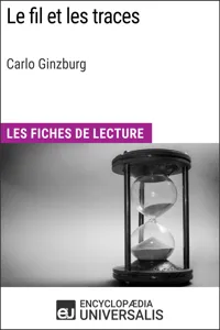 Le Fil et les traces de Carlo Ginzburg_cover