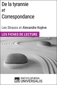 De la tyrannie et Correspondance, Leo Strauss et Alexandre Kojève_cover