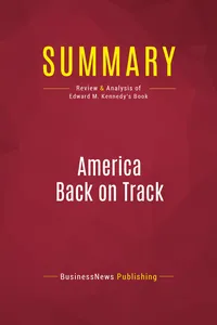 Summary: America Back on Track_cover