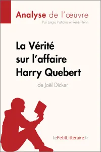 La Vérité sur l'affaire Harry Quebert_cover