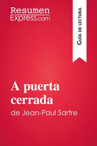 A puerta cerrada de Jean-Paul Sartre_cover