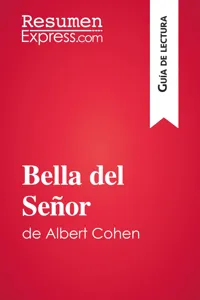 Bella del Señor de Albert Cohen_cover