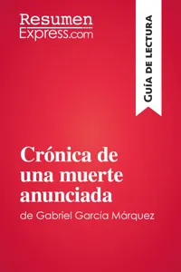 Crónica de una muerte anunciada de Gabriel García Márquez_cover