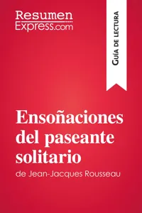 Ensoñaciones del paseante solitario de Jean-Jacques Rousseau_cover