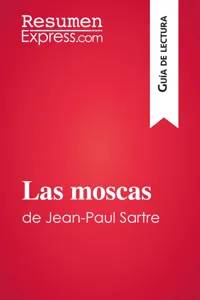 Las moscas de Jean-Paul Sartre_cover
