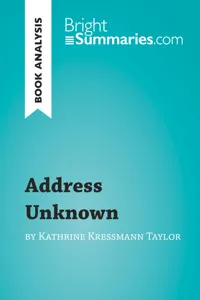 Address Unknown by Kathrine Kressmann Taylor_cover