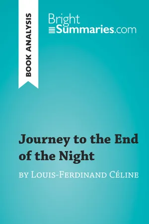 Journey to the End of the Night by Louis-Ferdinand Céline (Book Analysis)