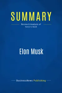 Summary: Elon Musk_cover