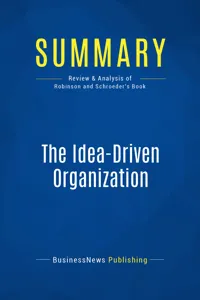 Summary: The Idea-Driven Organization_cover