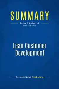 Summary: Lean Customer Development_cover