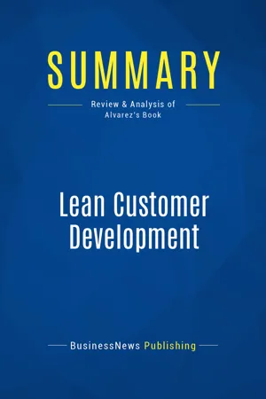 Summary: Lean Customer Development