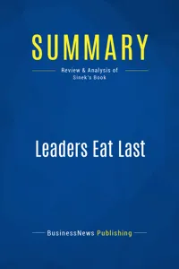Summary: Leaders Eat Last_cover