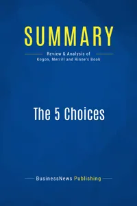 Summary: The 5 Choices_cover