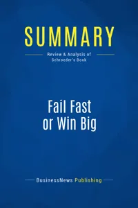 Summary: Fail Fast or Win Big_cover