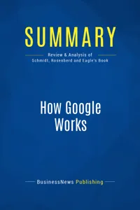 Summary: How Google Works_cover