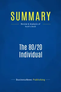 Summary: The 80/20 Individual_cover