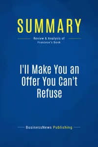Summary: I'll Make You an Offer You Can't Refuse_cover