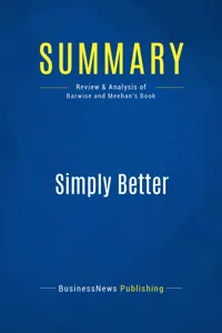 Summary: Simply Better_cover