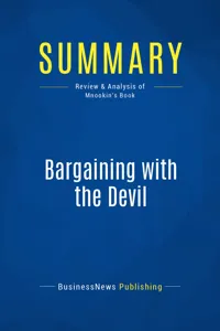 Summary: Bargaining with the Devil_cover