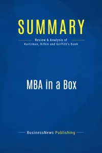 Summary: MBA in a Box_cover