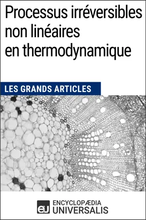 Processus irréversibles non linéaires en thermodynamique