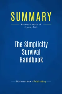 Summary: The Simplicity Survival Handbook_cover