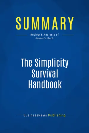 Summary: The Simplicity Survival Handbook