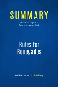 Summary: Rules for Renegades_cover