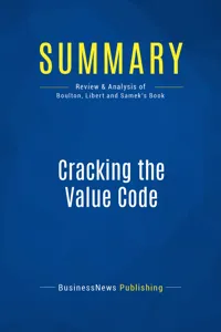 Summary: Cracking the Value Code_cover