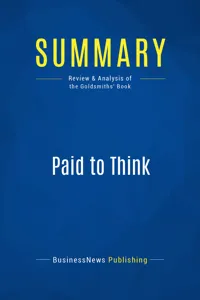 Summary: Paid to Think_cover