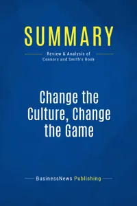 Summary: Change the Culture, Change the Game_cover
