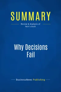 Summary: Why Decisions Fail_cover
