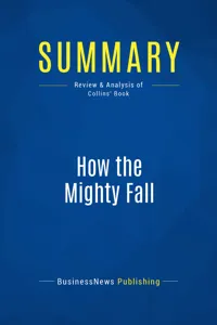 Summary: How the Mighty Fall_cover
