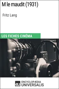 M le maudit de Fritz Lang_cover