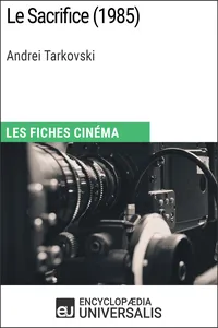 Le Sacrifice d'Andrei Tarkovski_cover
