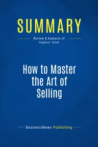 Summary: How to Master the Art of Selling_cover