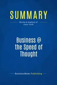 Summary: Business @ the Speed of Thought_cover