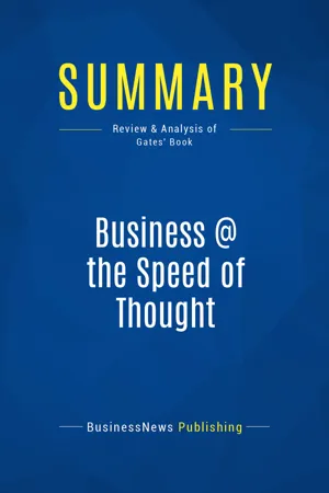 Summary: Business @ the Speed of Thought