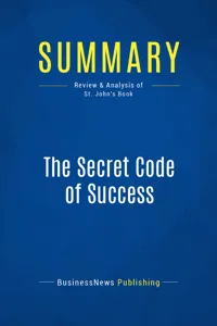 Summary: The Secret Code of Success_cover