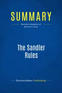 Summary: The Sandler Rules_cover