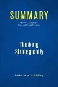 Summary: Thinking Strategically_cover