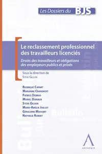 Le reclassement professionnel des travailleurs licenciés_cover